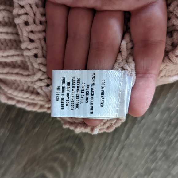 Oversized Cable Knit Vintage Bohemian Sweater - Picture 5 of 5